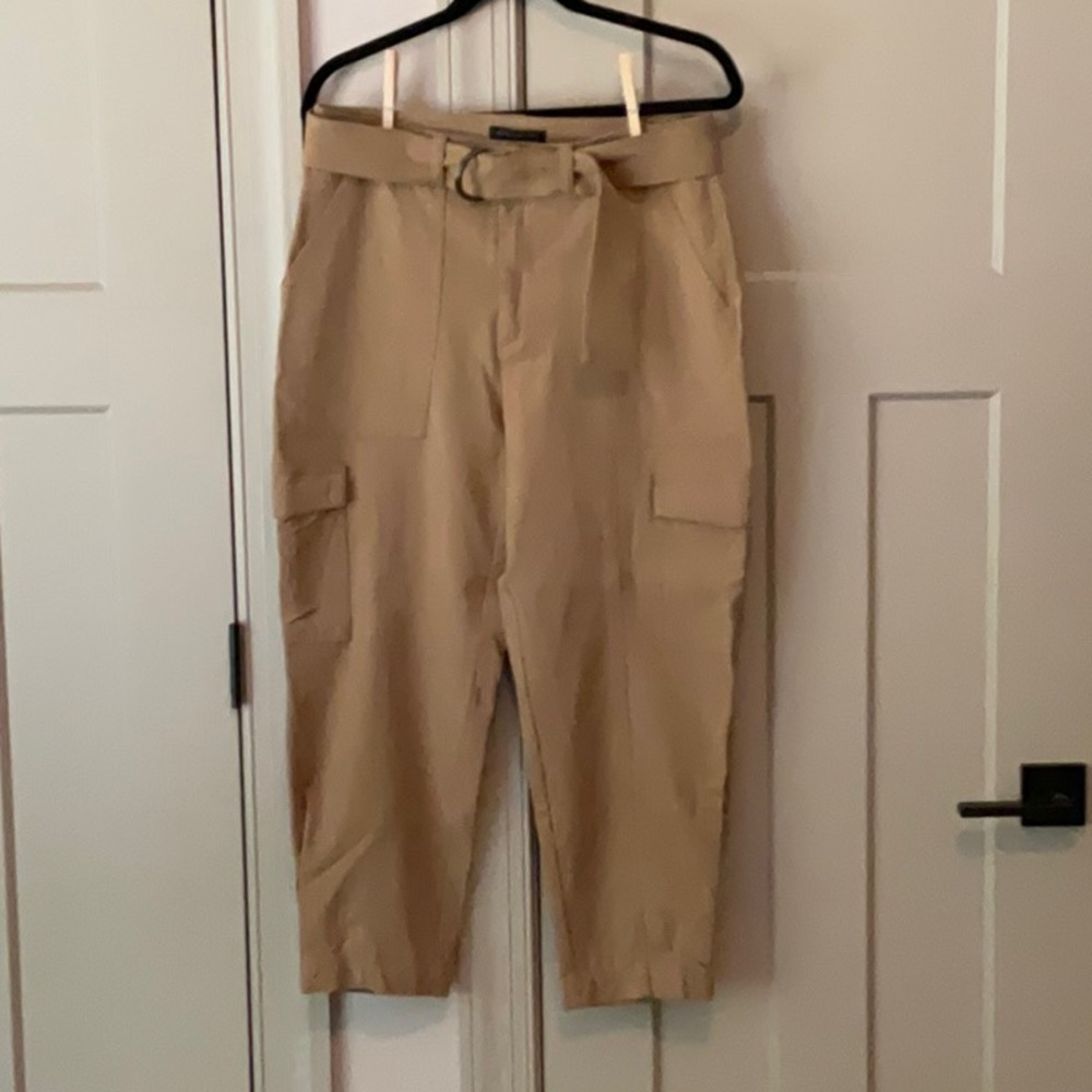 Banana Republic Tan Cargo Pants Classic Style